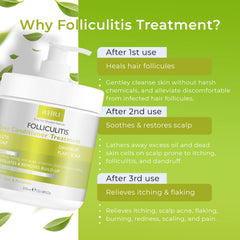 Rida Hair sulfate-free formula label highlights paraben-free and dye-free benefits.