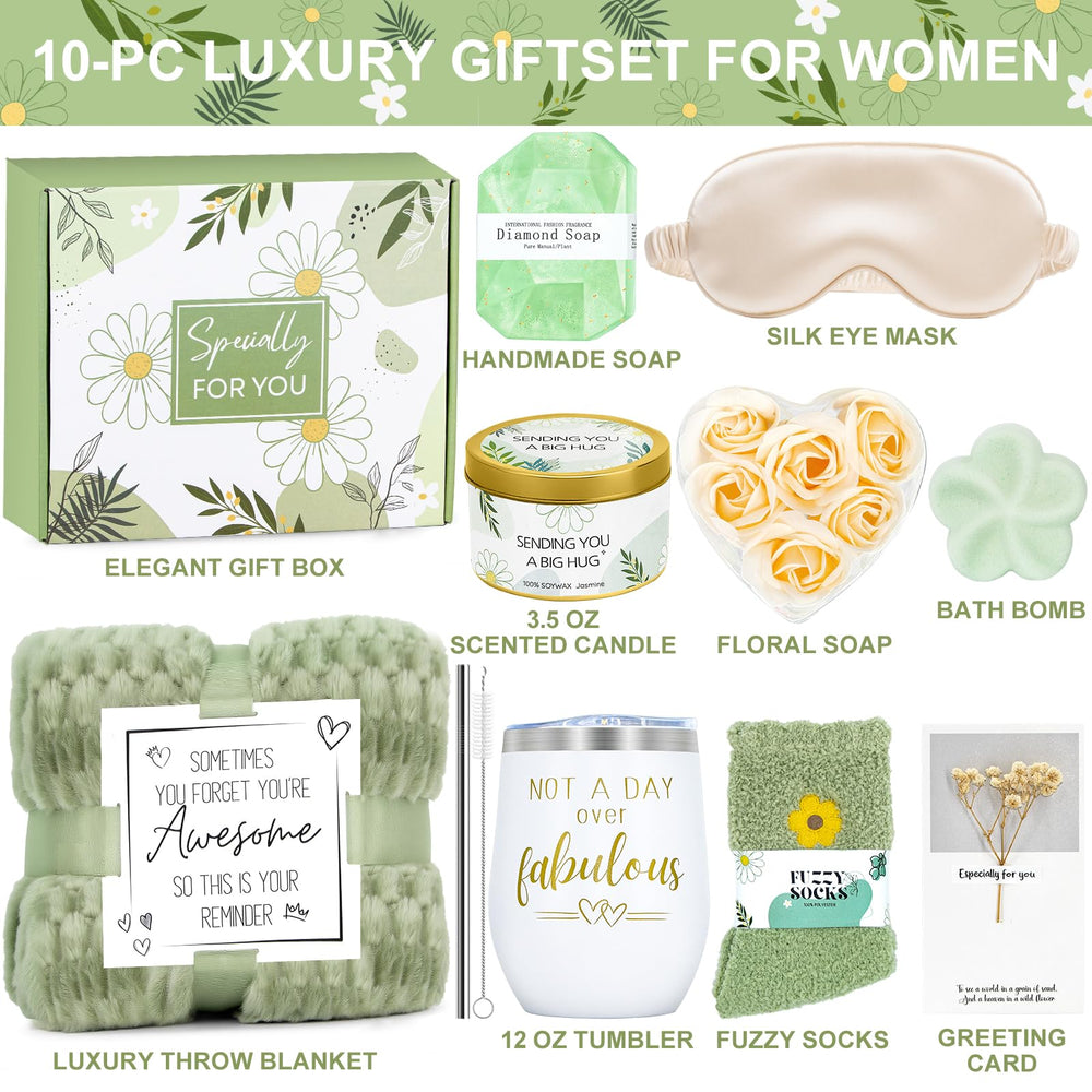 RidaaFri spa-set candle highlights jasmine aroma for a soothing at-home retreat.