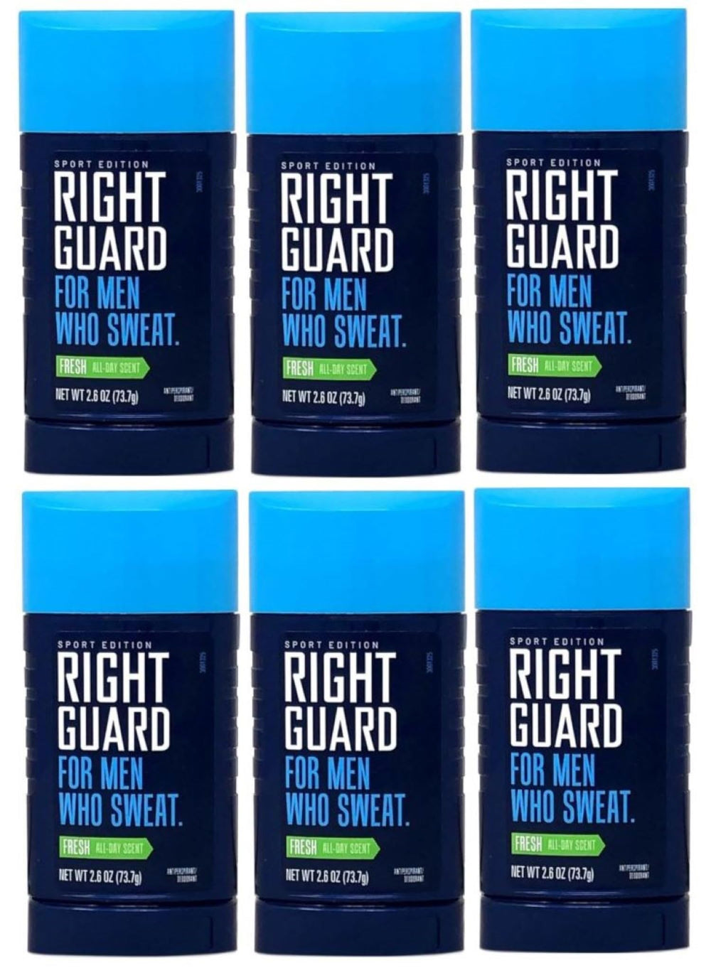 Right Guard Sport Fresh bottle ready for daily active use and confidence.