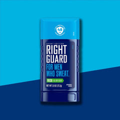Right Guard Sport Invisible Solid image leaves no visible residue after applying.