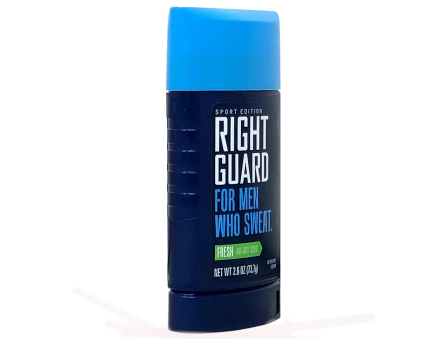 Right Guard Sport sweat-blockers icon reinforces odor control during workouts.