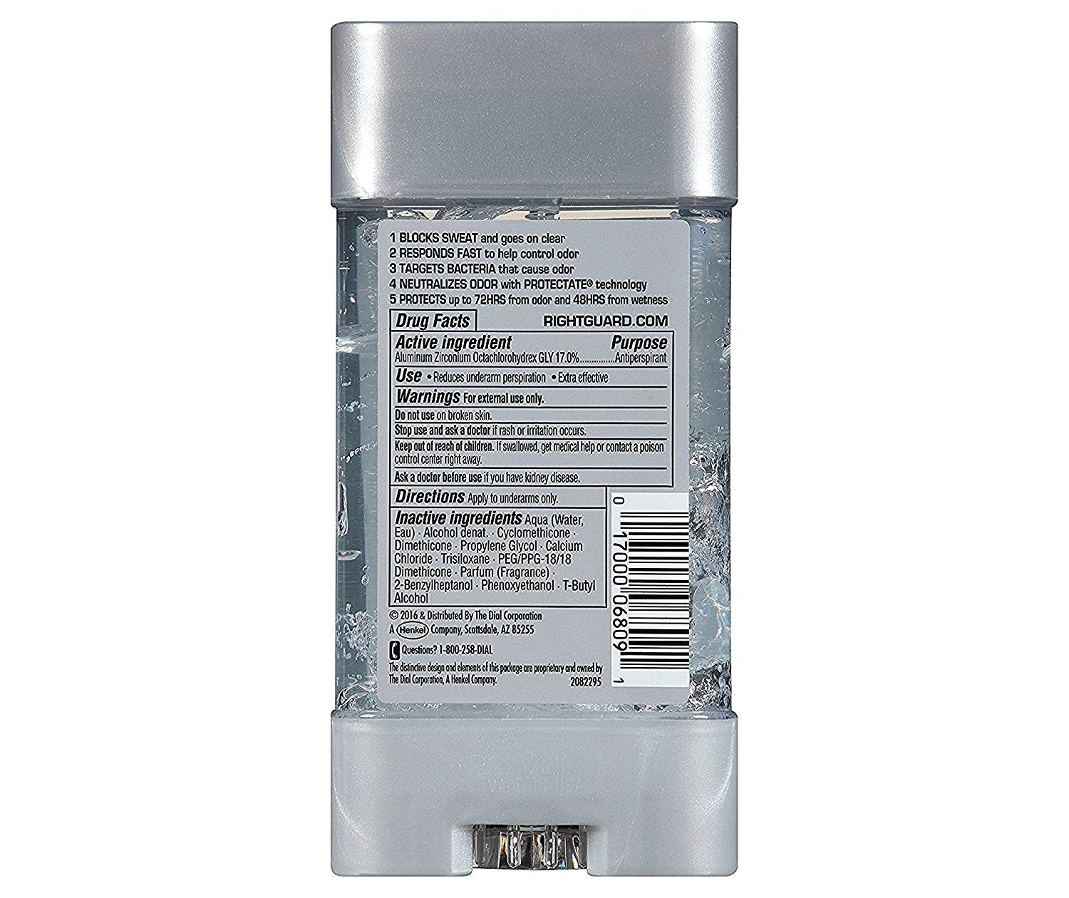 Right Guard Total Defense 5 Power Gel Artic Refresh, aplicación, confort diario y aroma fresco