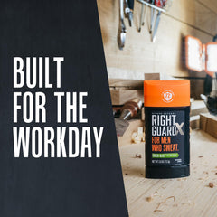 Right Guard Xtreme Defense Invisible Solid Fresh Blast stick ready for daily protection.
