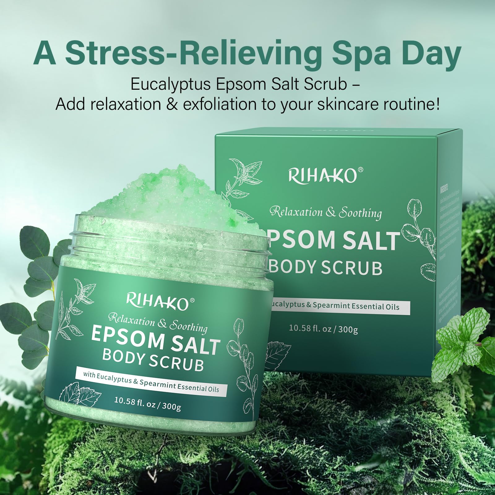 RIHAKO Skin after exfoliation shows smooth glow and hydrated feel.