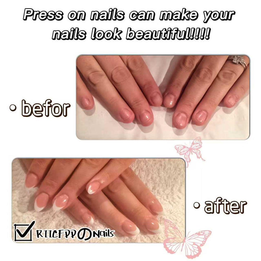RIICFDD nails applied at home for a fast, stylish manicure