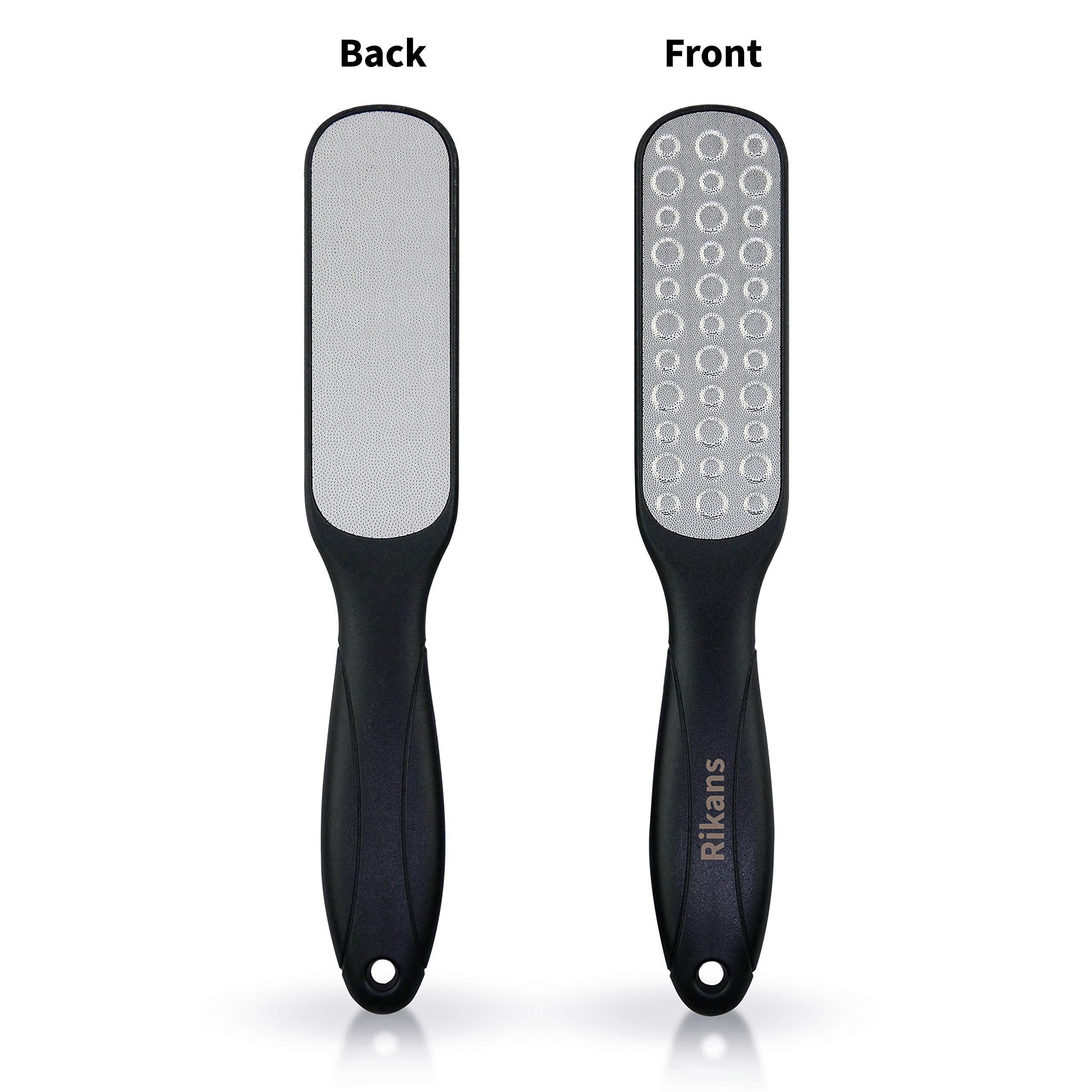 Rikans Colossal Foot File wet-use demonstrates versatility on dry and wet skin.