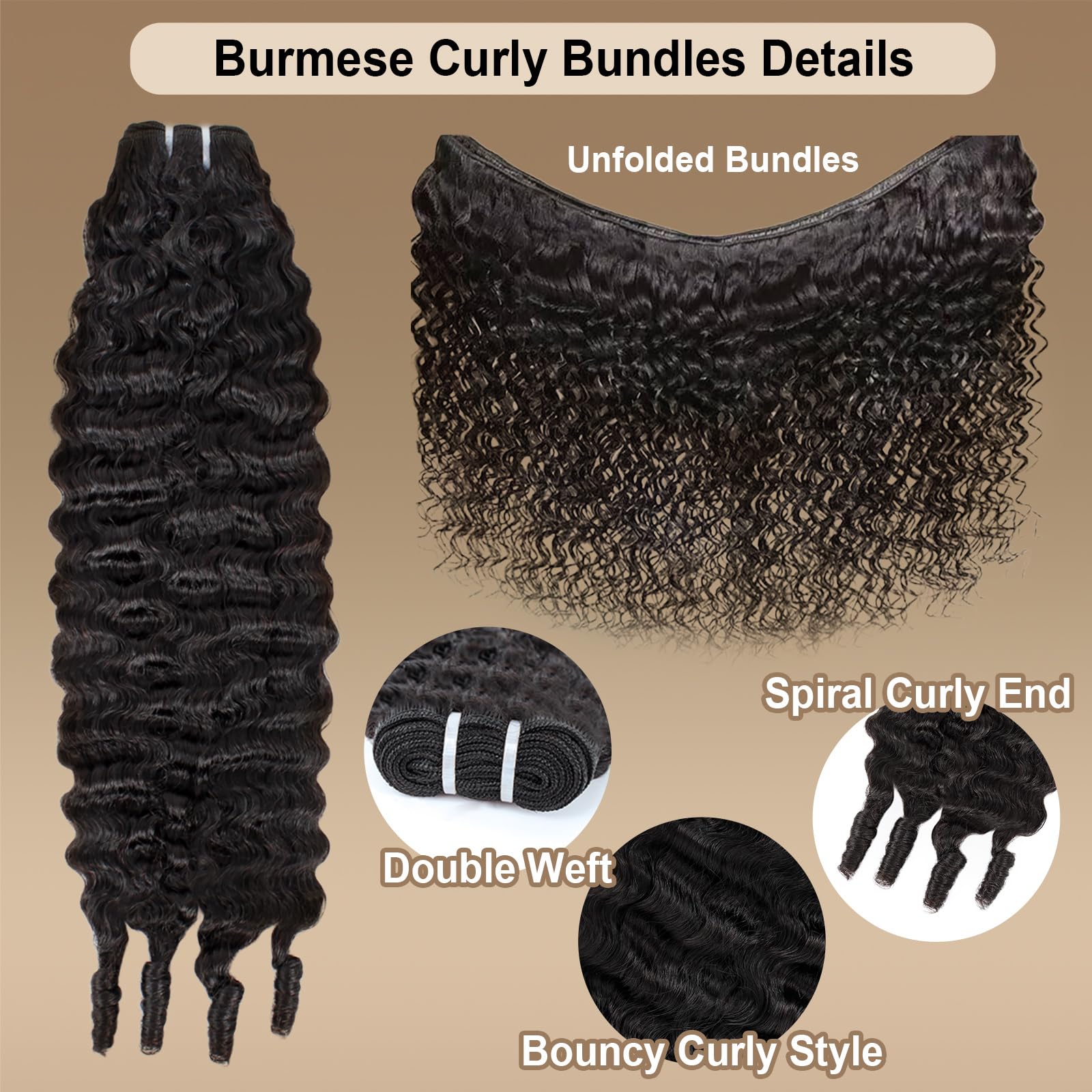 Rilago Burmese curly bundles care routine tips support longevity and easy maintenance.
