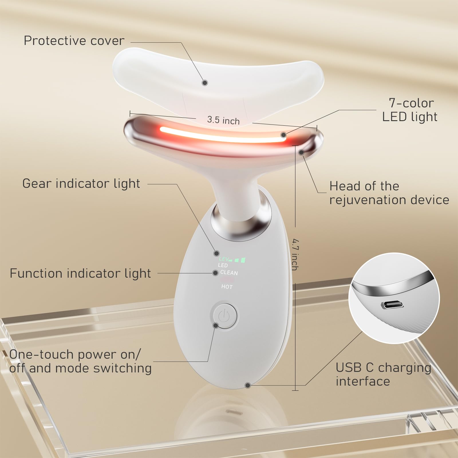 rilzii energy saving design visual emphasizing auto-off feature