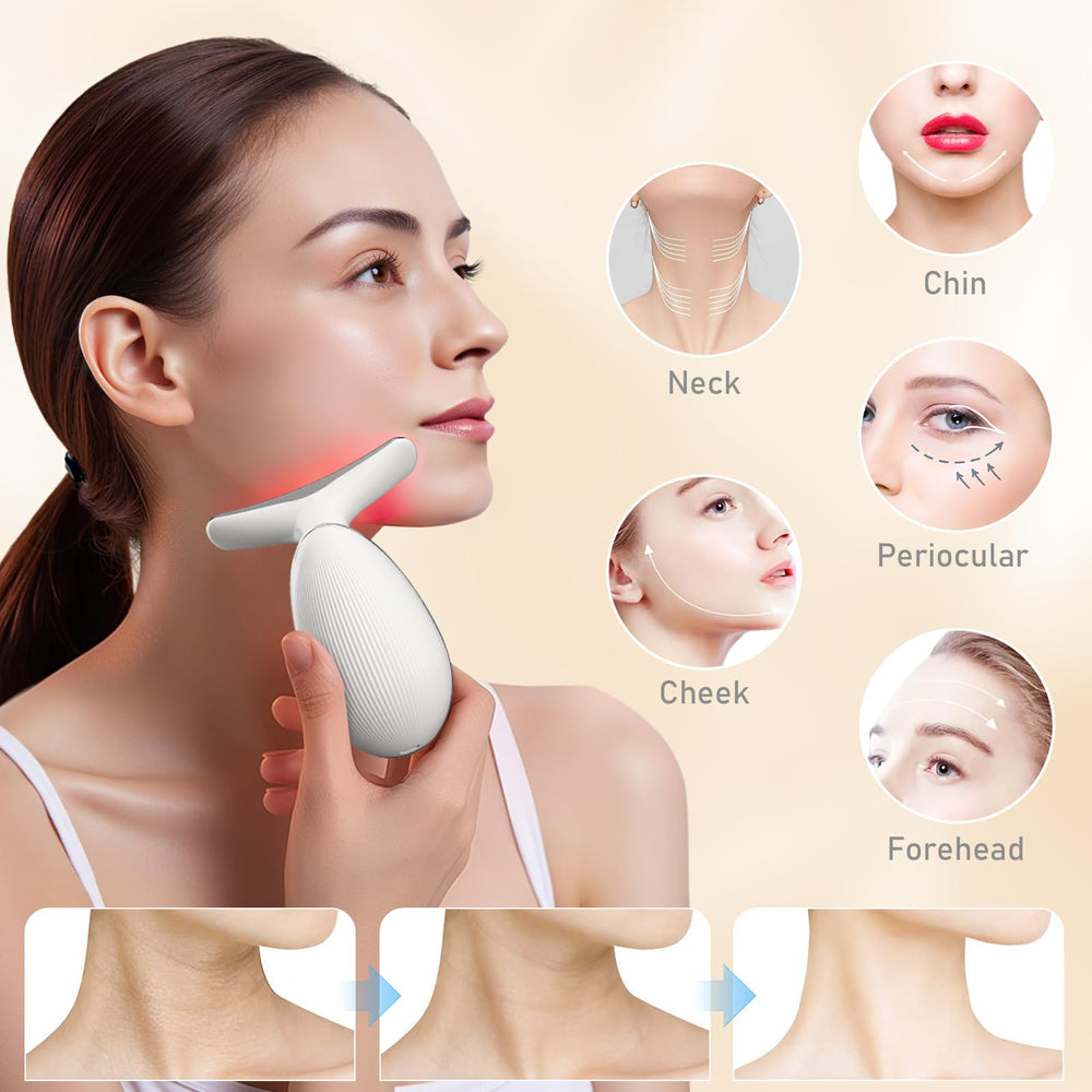 rilzii face roller in use demonstrating soothing facial massage for smoother skin