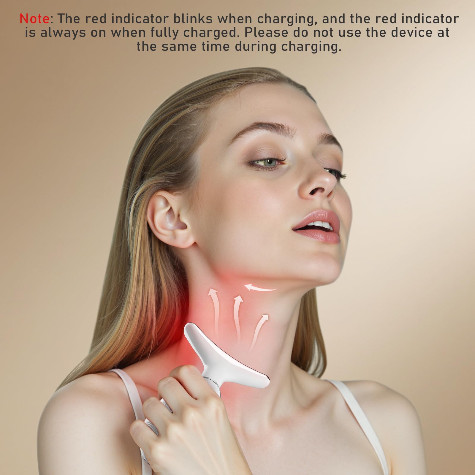 rilzii skin firming demo capturing improved skin tone after use