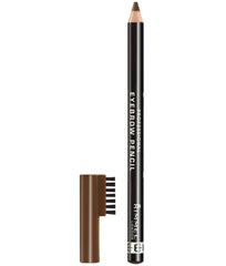 Rimmel London eyebrow pencil hazel 2pk on brows after use demonstrates refined arch