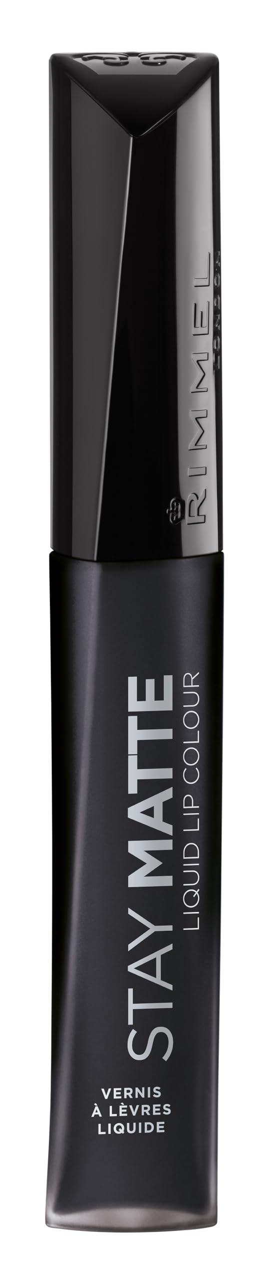 Rimmel labial líquido mate: botella y aplicador para una aplicación precisa y cómoda