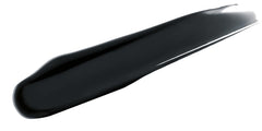 Rimmel labial líquido mate: muestra de color negro intenso para un look duradero
