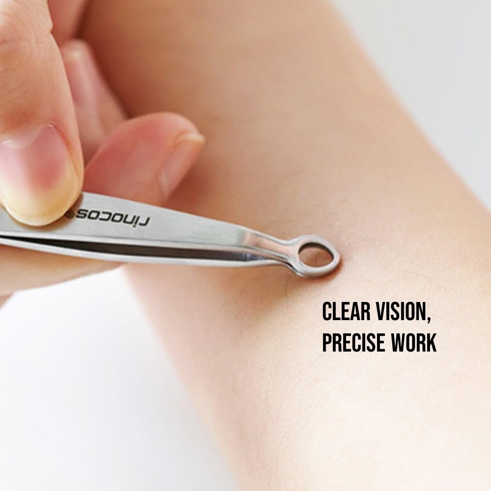 Rinocos safety round-tip design offers controlled plucking