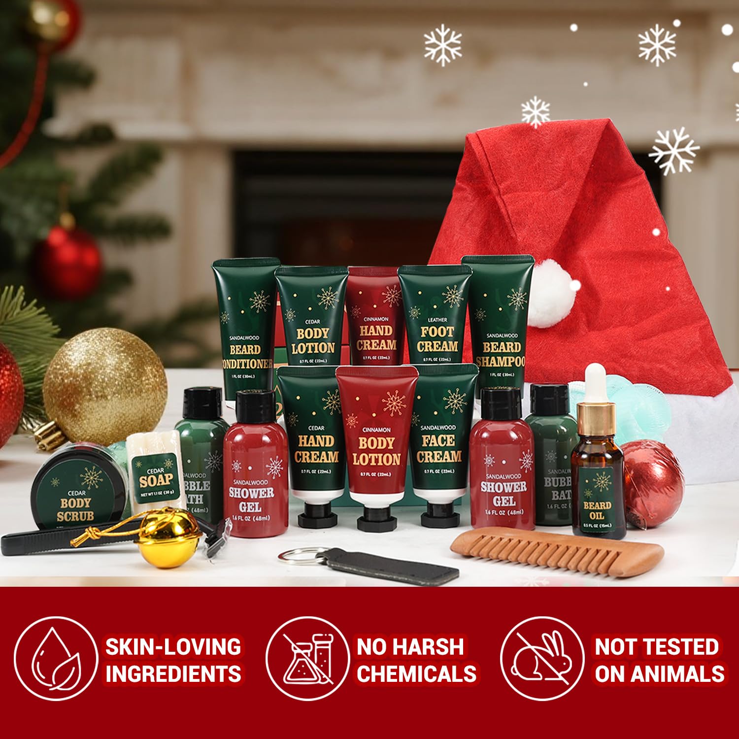 Rinse & Robust Advent Calendar 2025 beard conditioner tube for detangling and softening