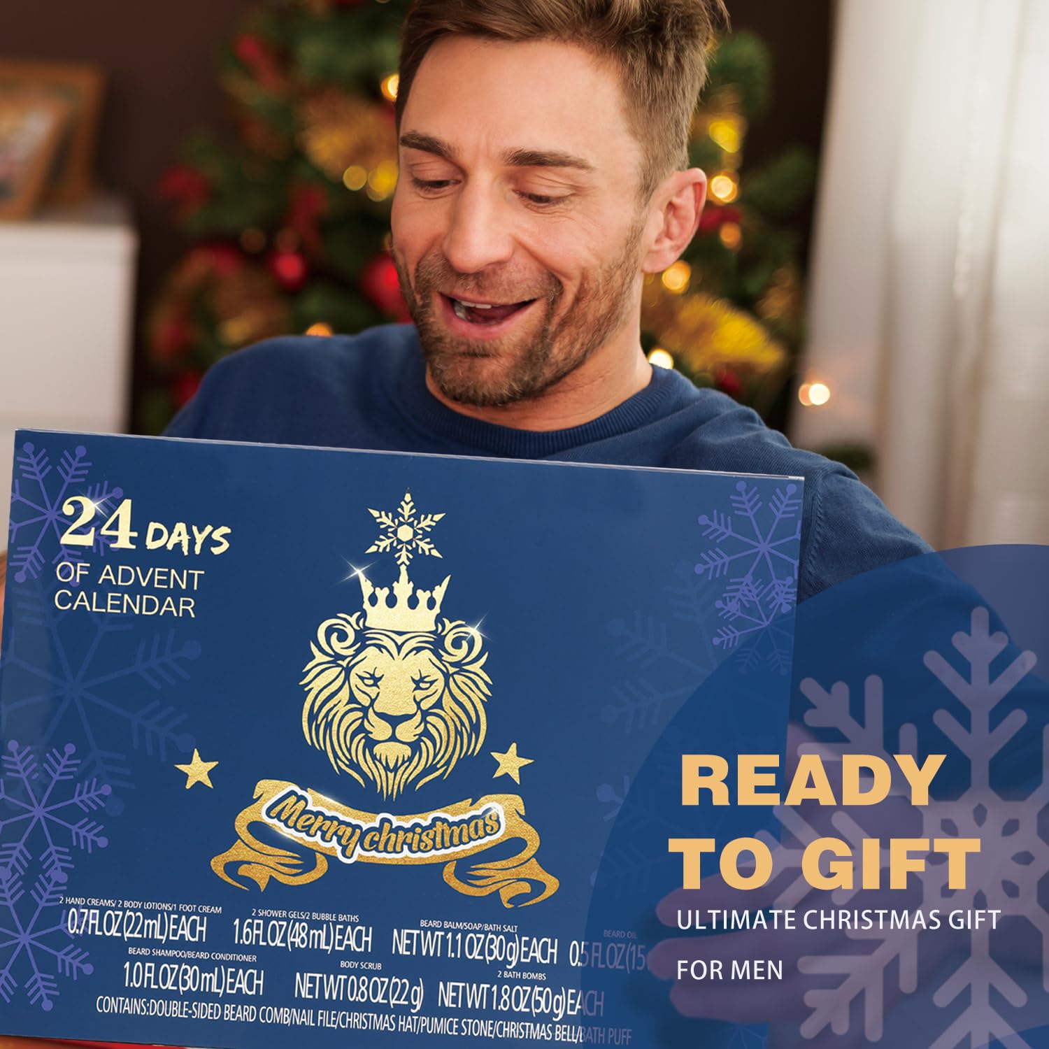 Rinse & Robust Advent Calendar 2025 pumice stone paired with scrub for smoother winter skin.