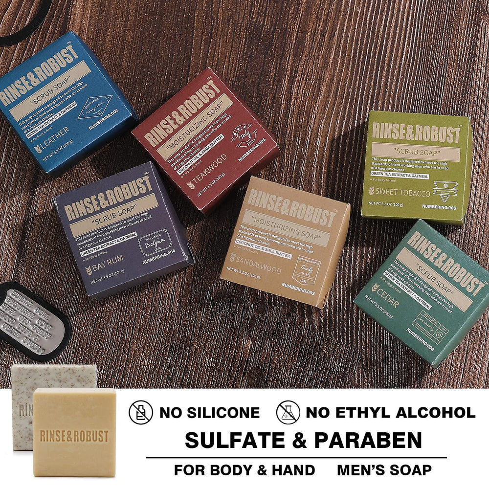 Rinse & Robust moisturizing bar nourishes skin during showers