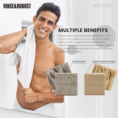 Rinse & Robust sandalwood-scent-bar offers warm, refreshing wash