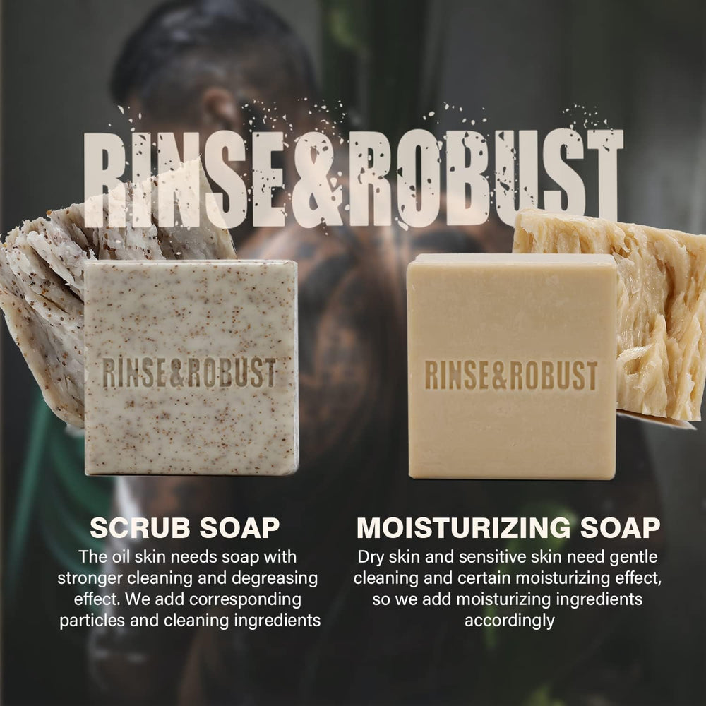 Rinse & Robust travel-friendly packaging fits a gym bag or suitcase.