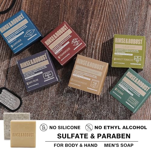 Rinse & Robust walnut-exfoliating-particles highlight natural scrubbing power