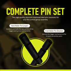 Riot Balls corrosion-resistant finish pin for Remington 1187 resists moisture during cleaning