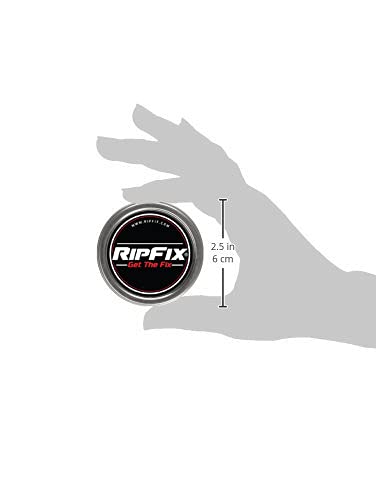 RipFix packaging shot emphasizes compact design and value for active hands.