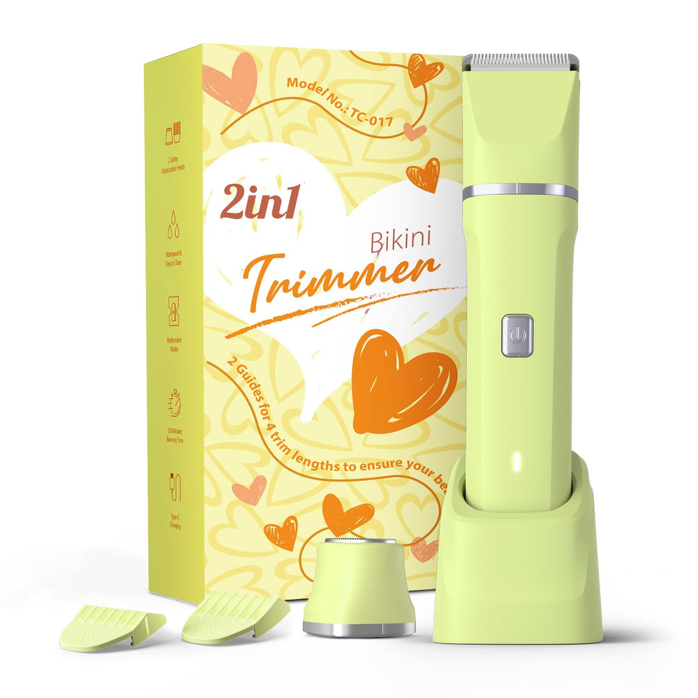 Risina Bikini Shaver ideal for bikini line and facial touch-ups.