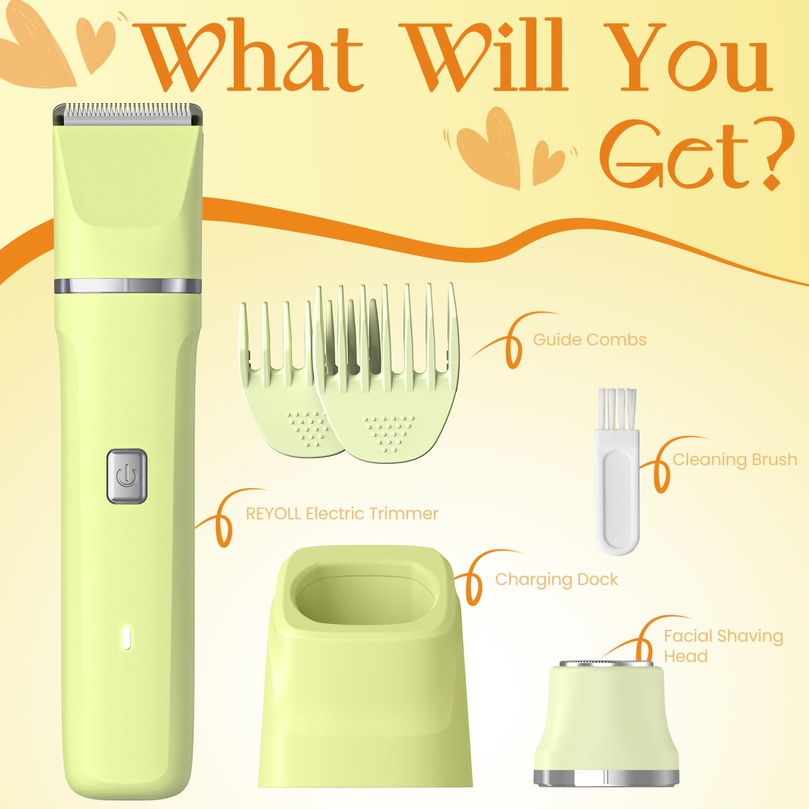 Risina Bikini Shaver suitable for sensitive skin with minimal irritation.