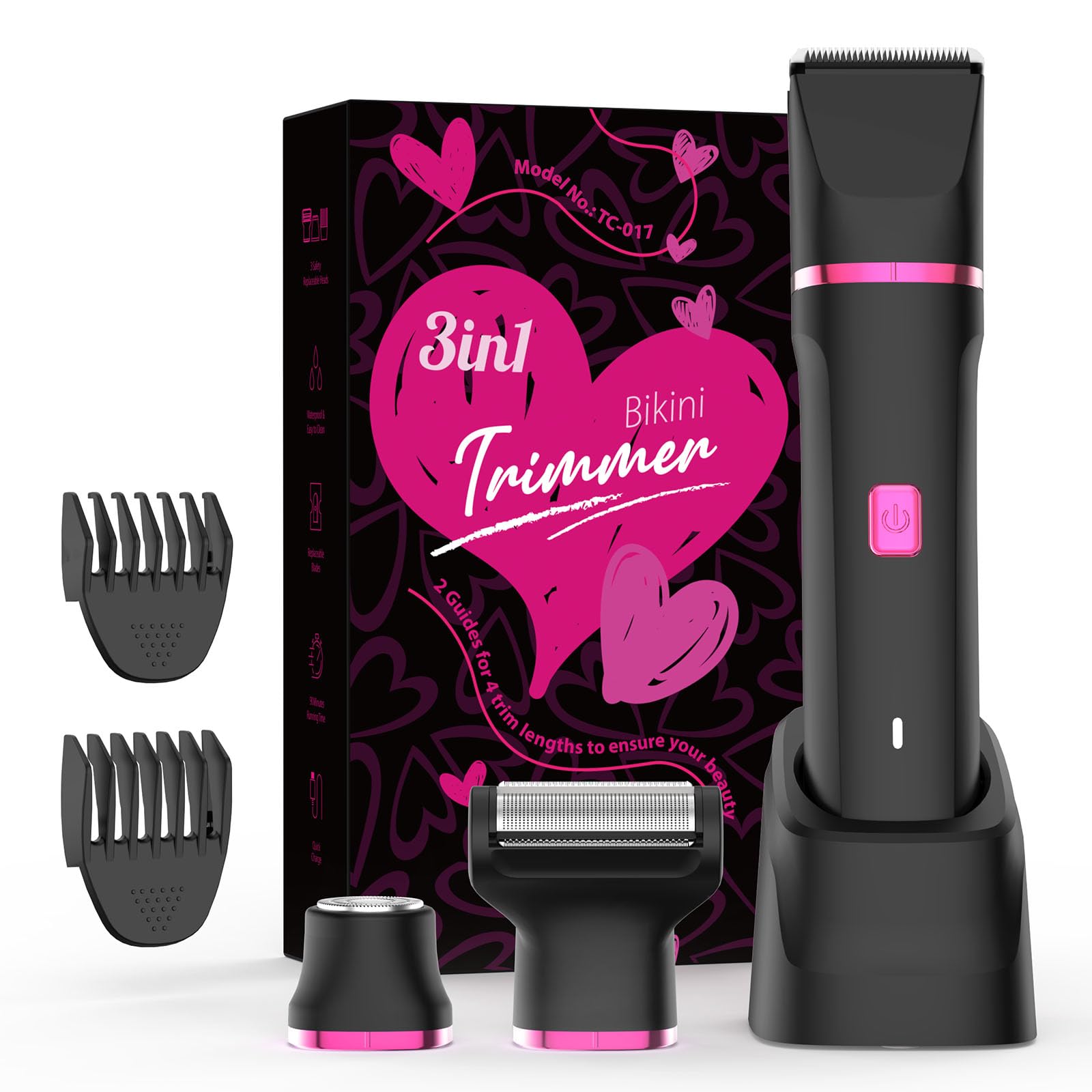 Risina Bikini Trimmer durable-build withstands drops and daily use.