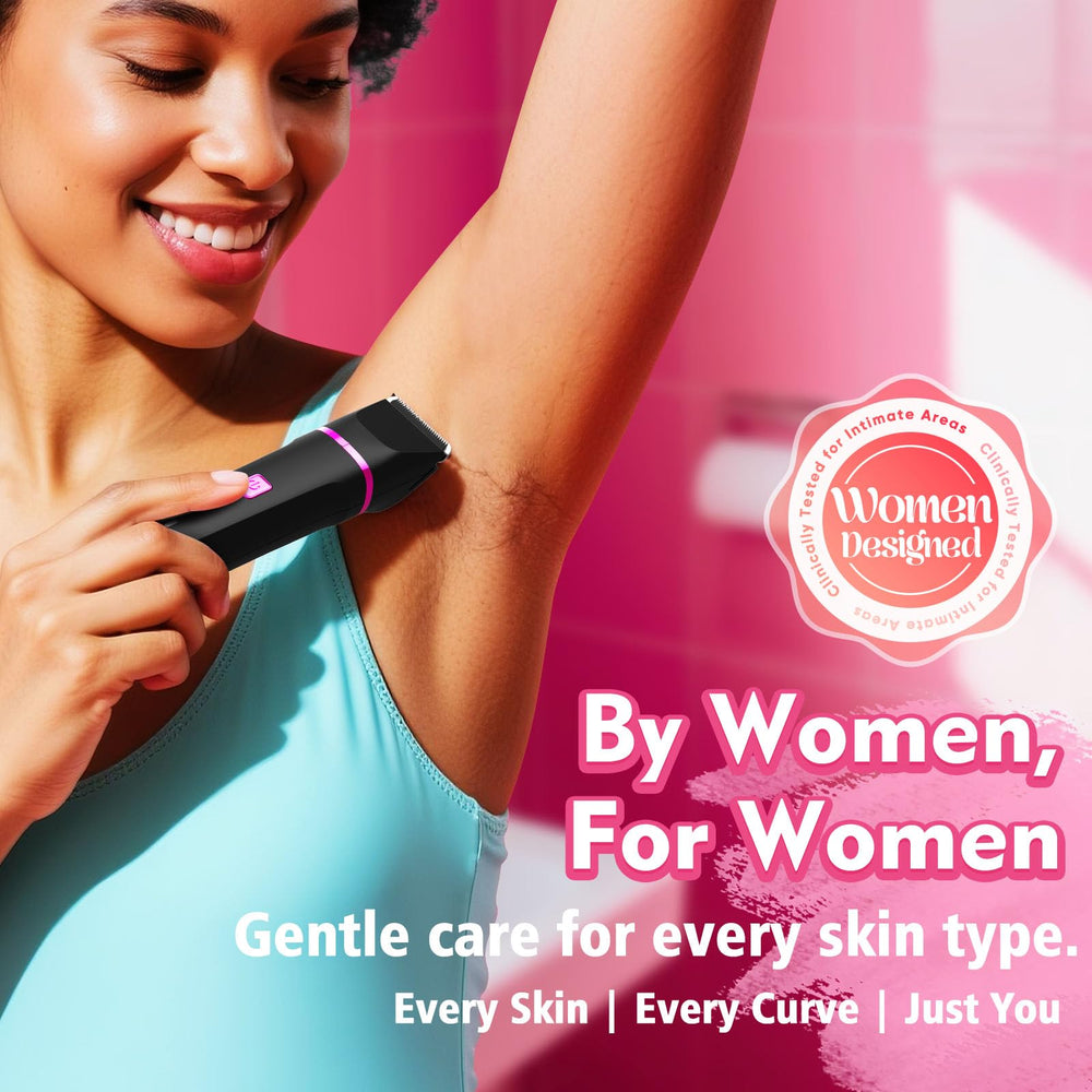 Risina Bikini Trimmer quick-charge-15-min highlights fast top-ups for emergencies.