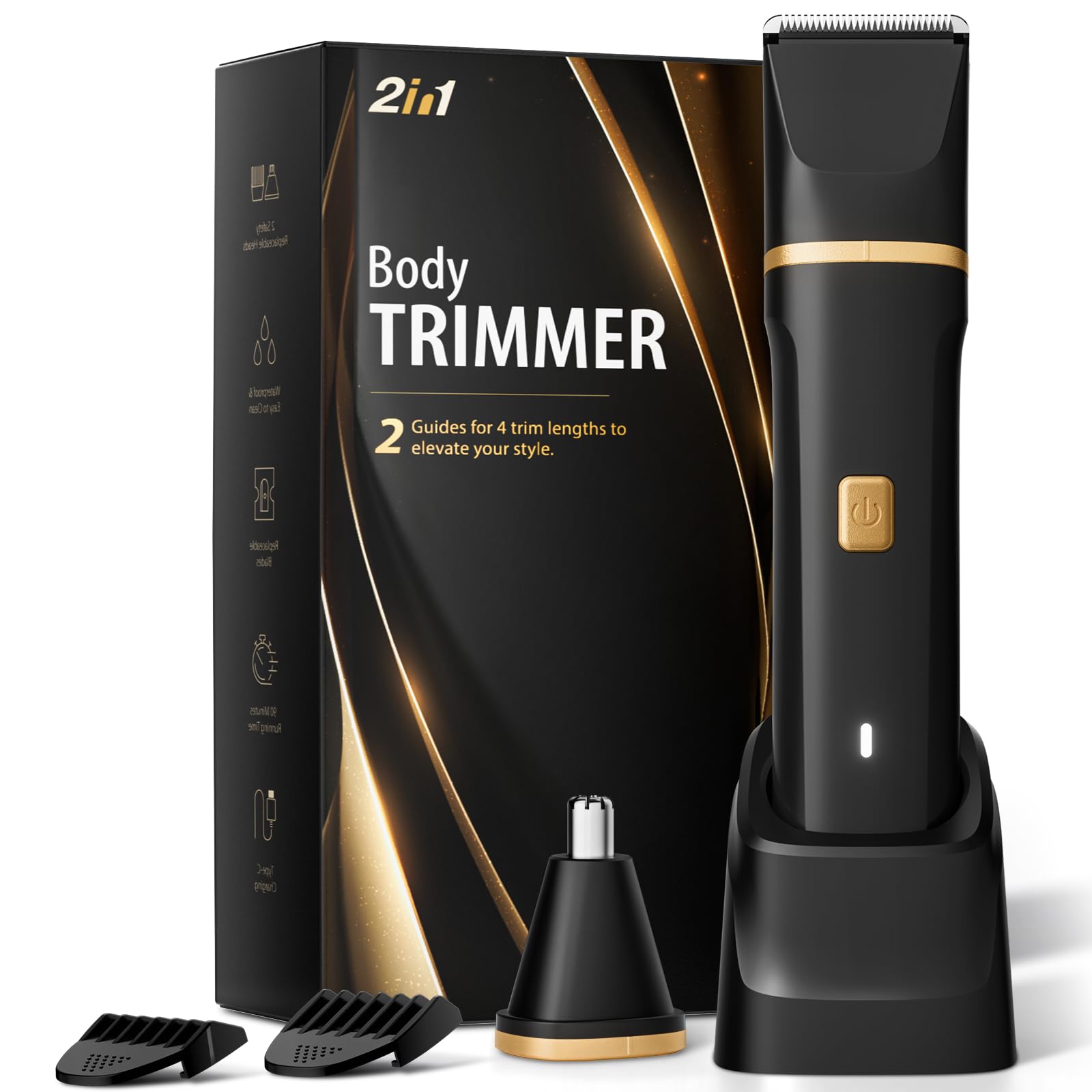 Risina electric razor for men with grooming kit delivering precise beard trimming.