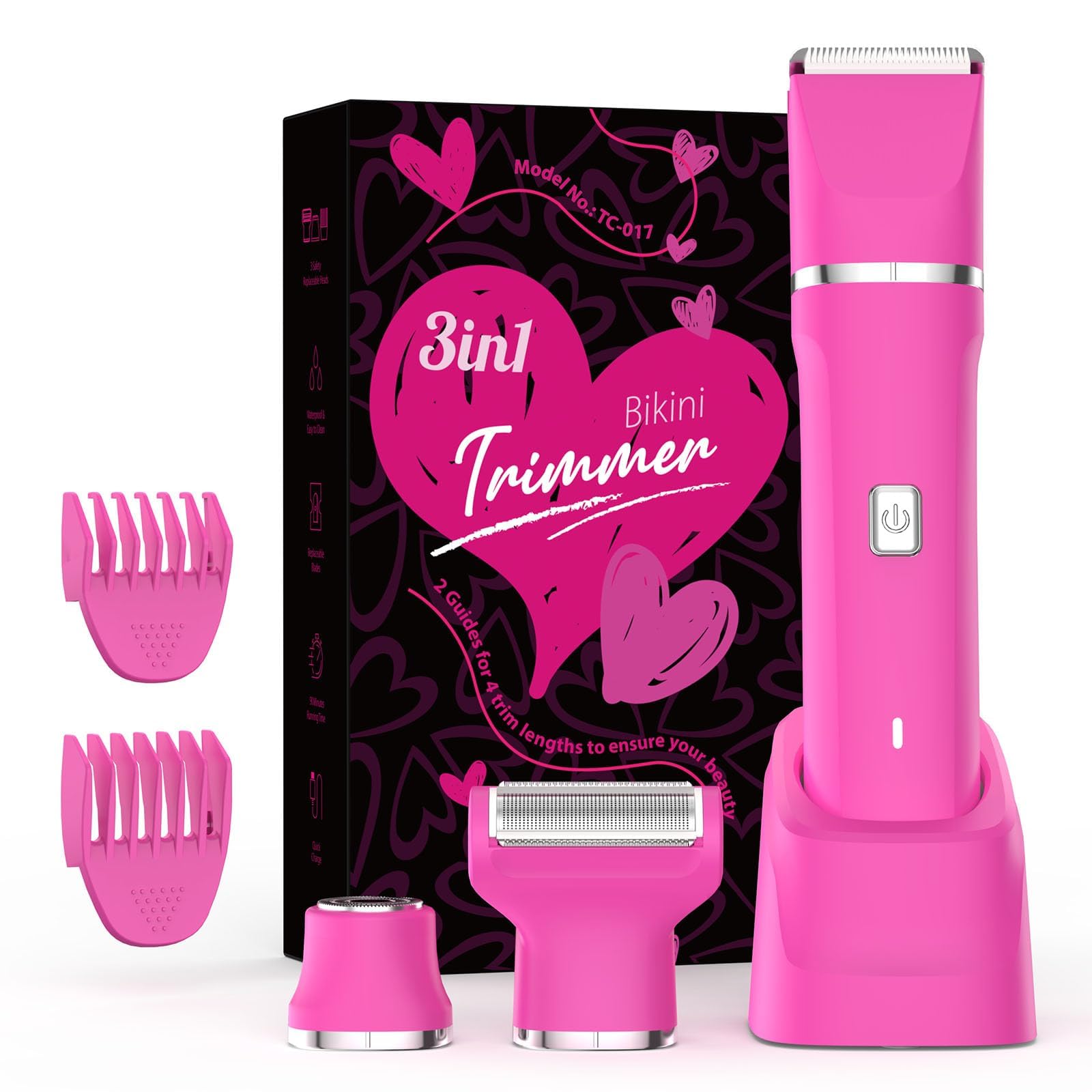 Risina pink razor packaged as a thoughtful self-care gift.