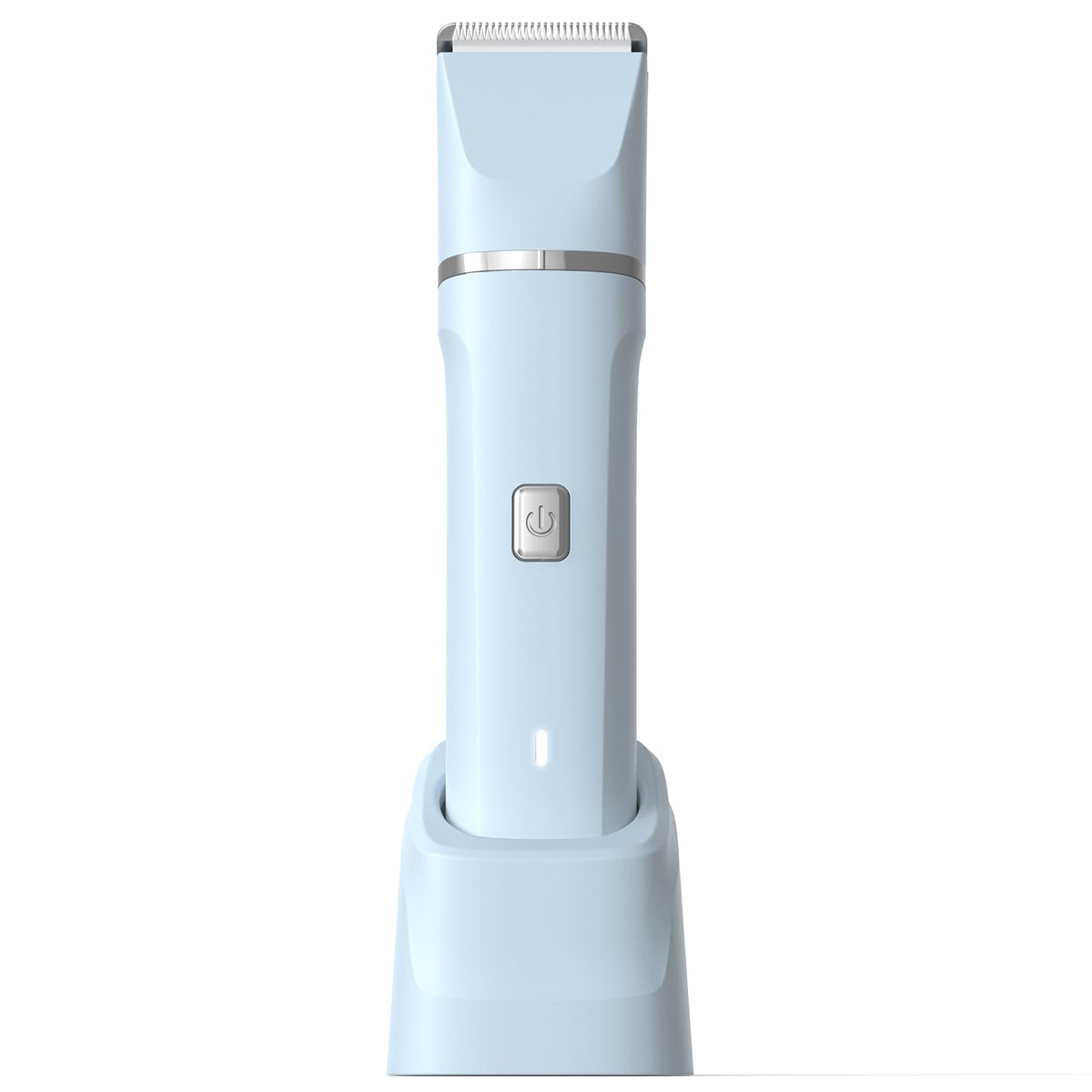 Risina electric shaver for women blue handle angle for precise body trimming
