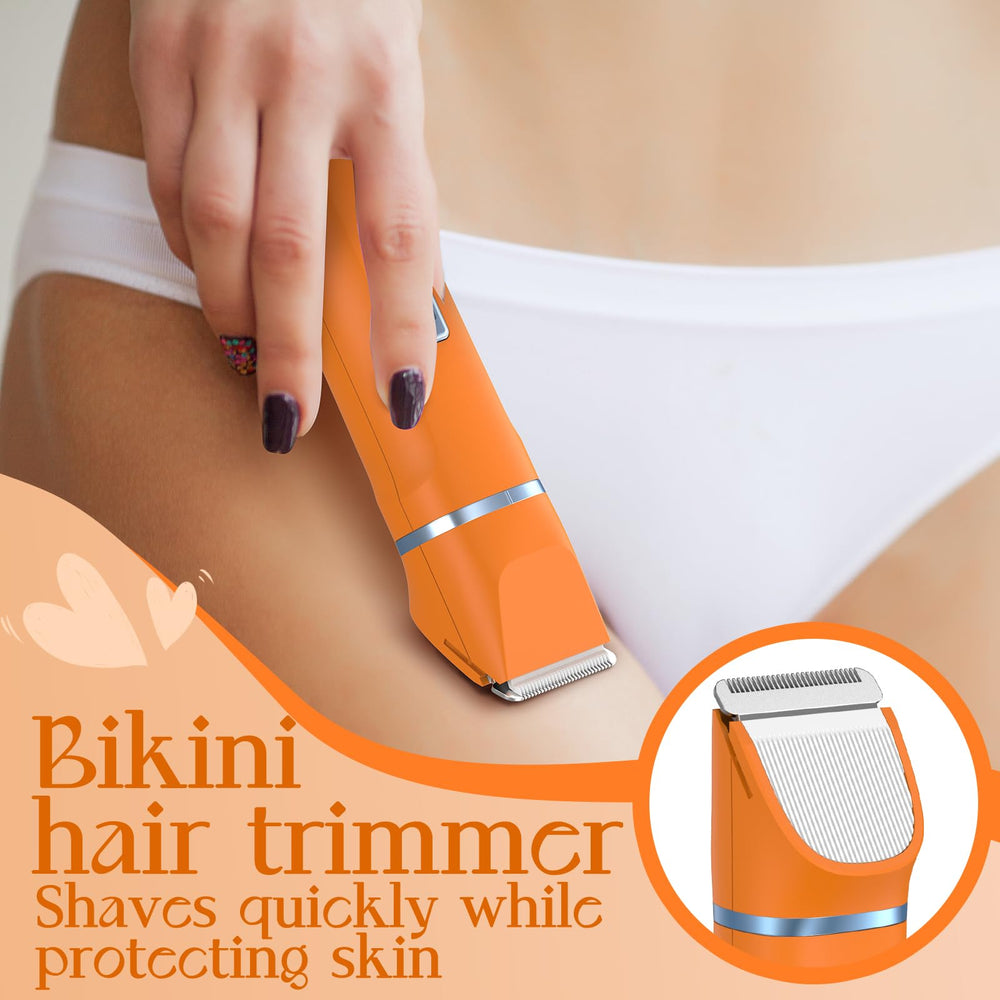 Risina ergonomic grip for comfortable daily grooming