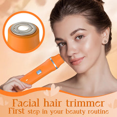 Risina rounded-edges skin-safe-trimmer in hand