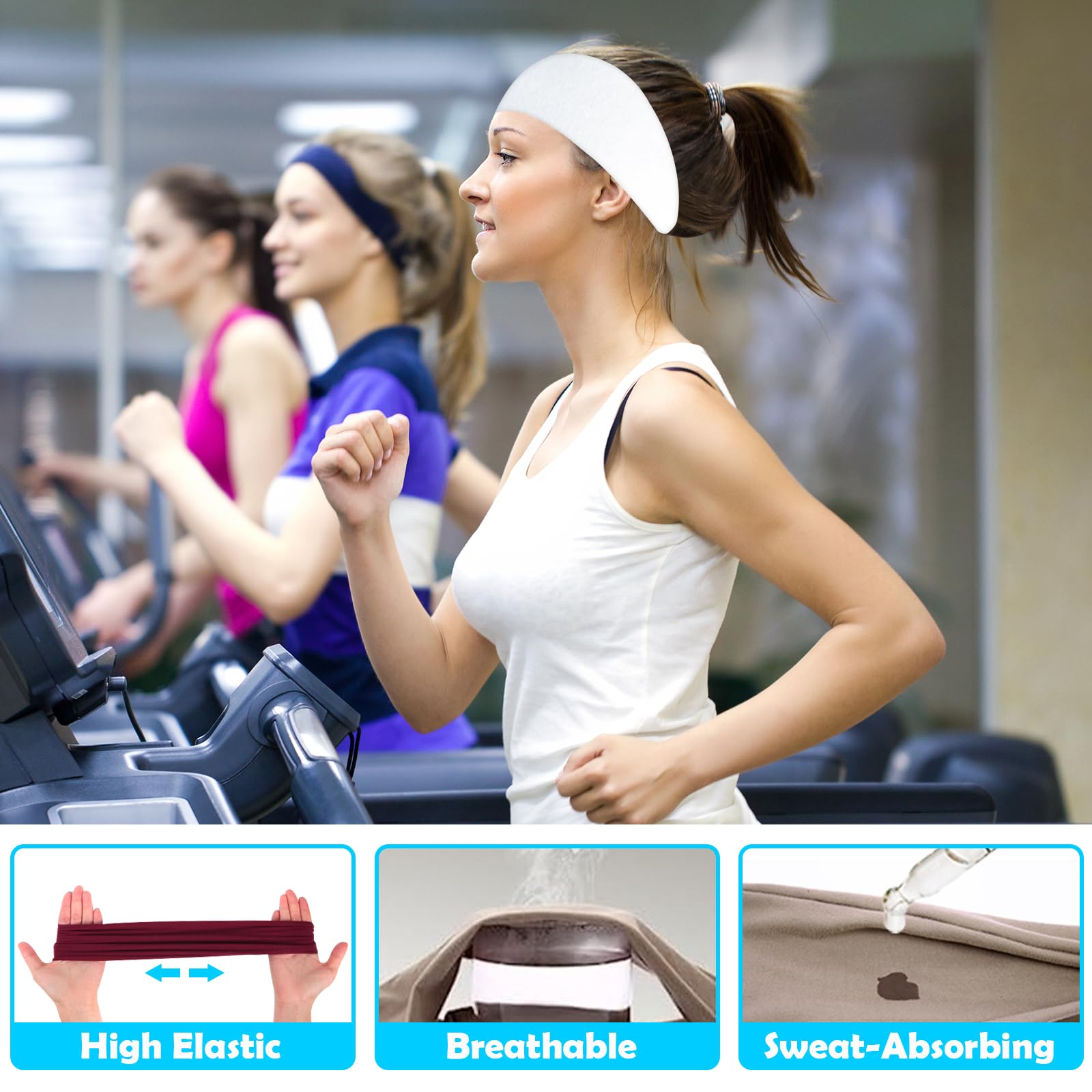 RITOPER headbands durable hair accessory suitable for all hair types