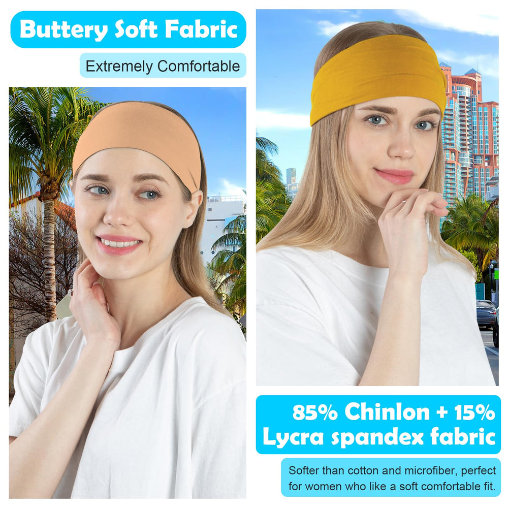 RITOPER headbands under-helmet-fit for secure wear during biking or skating