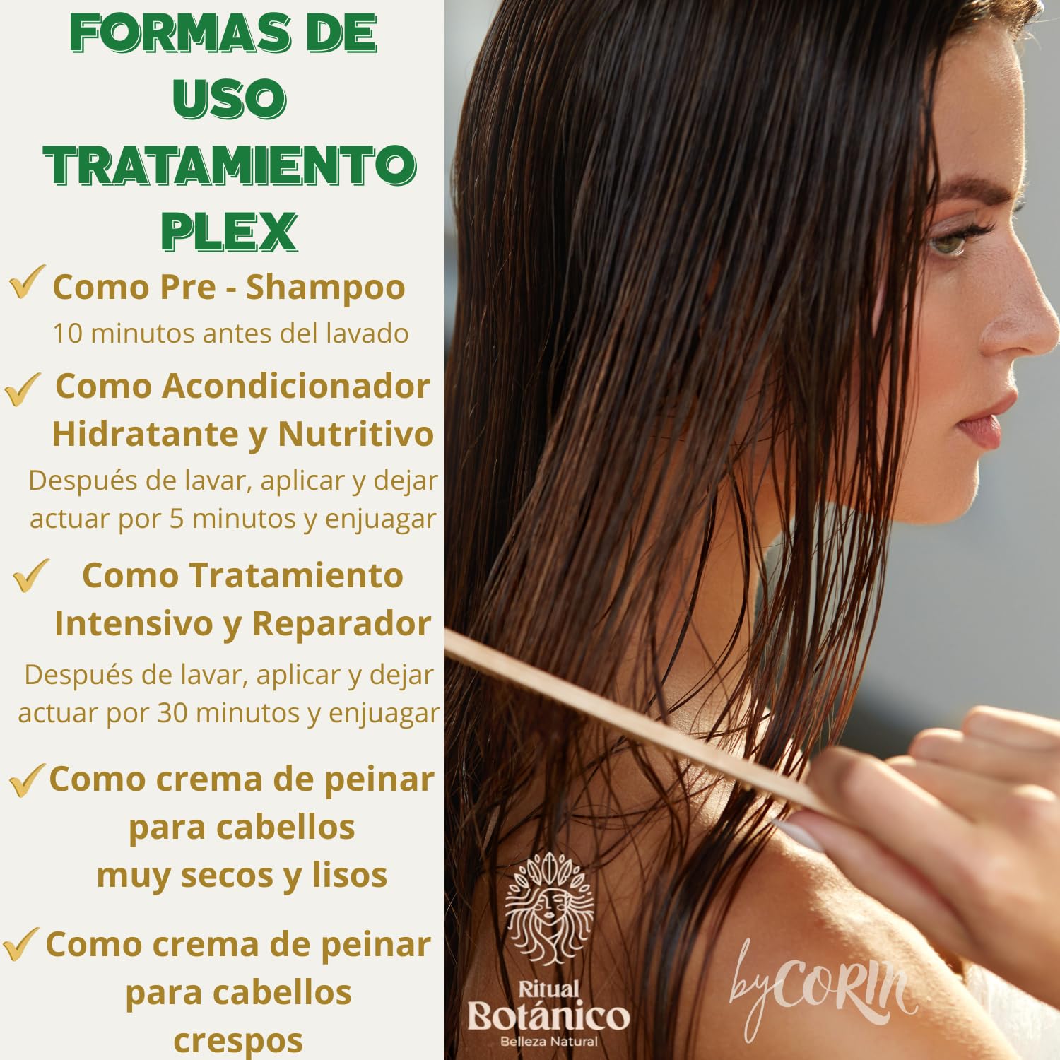 Ritual Botanico hair-care routine setup photo with products
