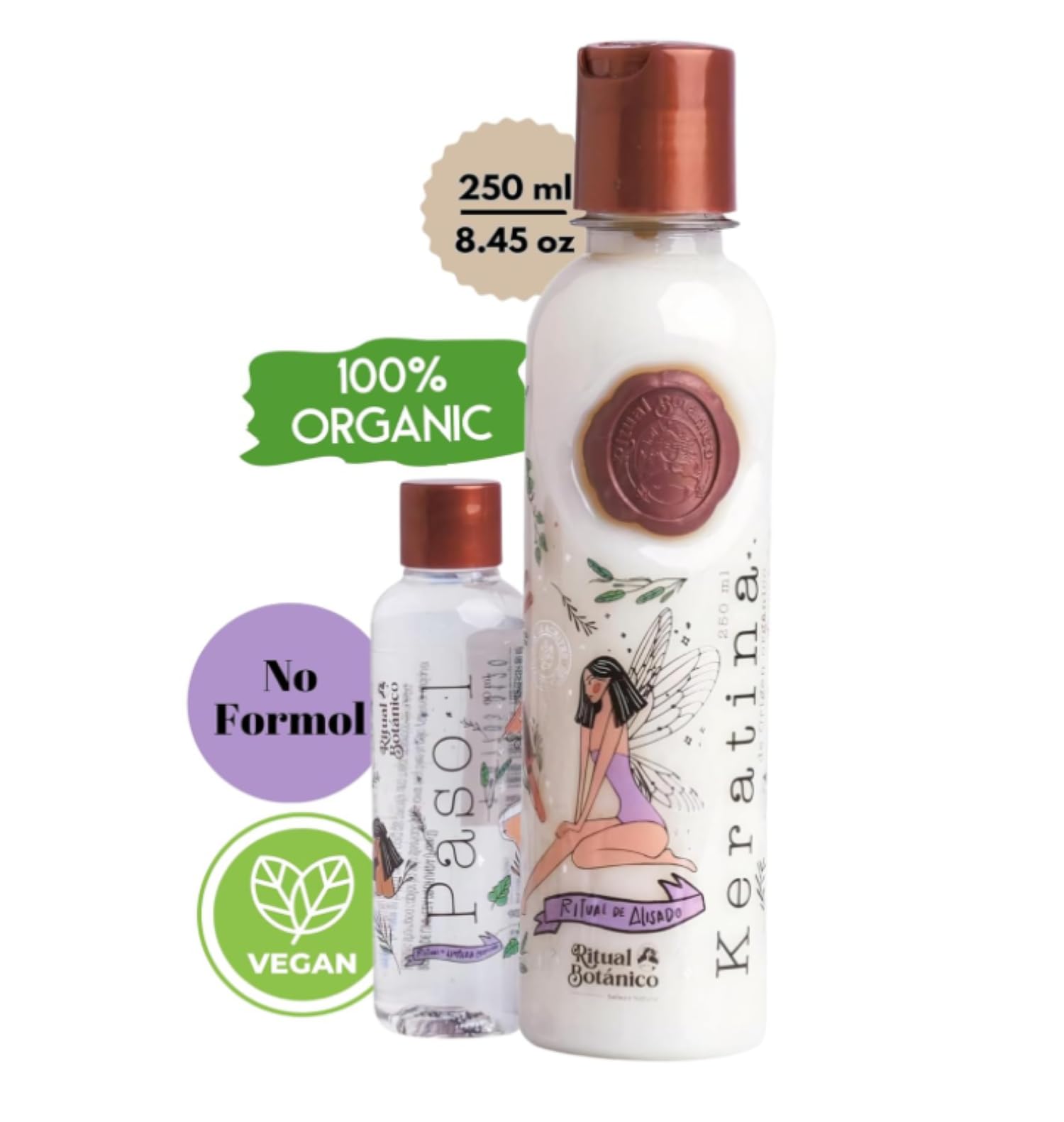 Ritual Botanico hair smoothing after use — glossy, frizz-free finish