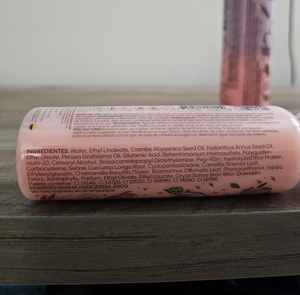 Ritual Botanico Ingredient List close-up highlights coconut, shea, argan, and aloe.