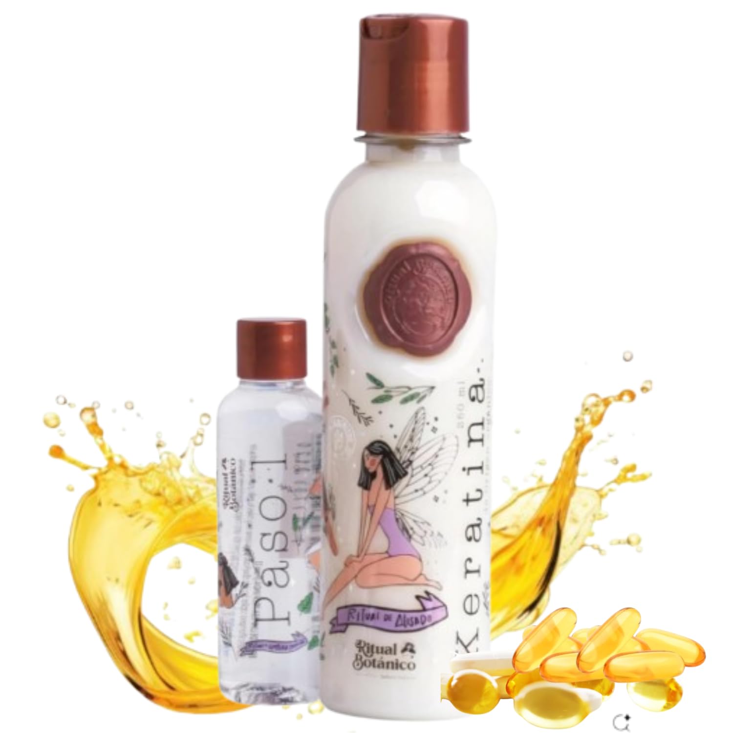 Ritual Botanico Keratina Organica 250ml bottle — salon-like shine and frizz control
