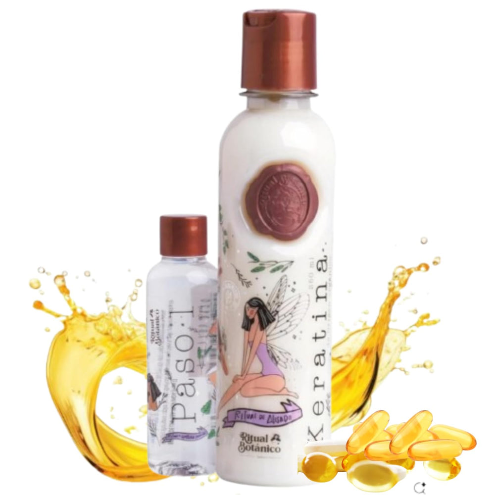 Ritual Botanico Keratina Organica 250ml bottle — salon-like shine and frizz control
