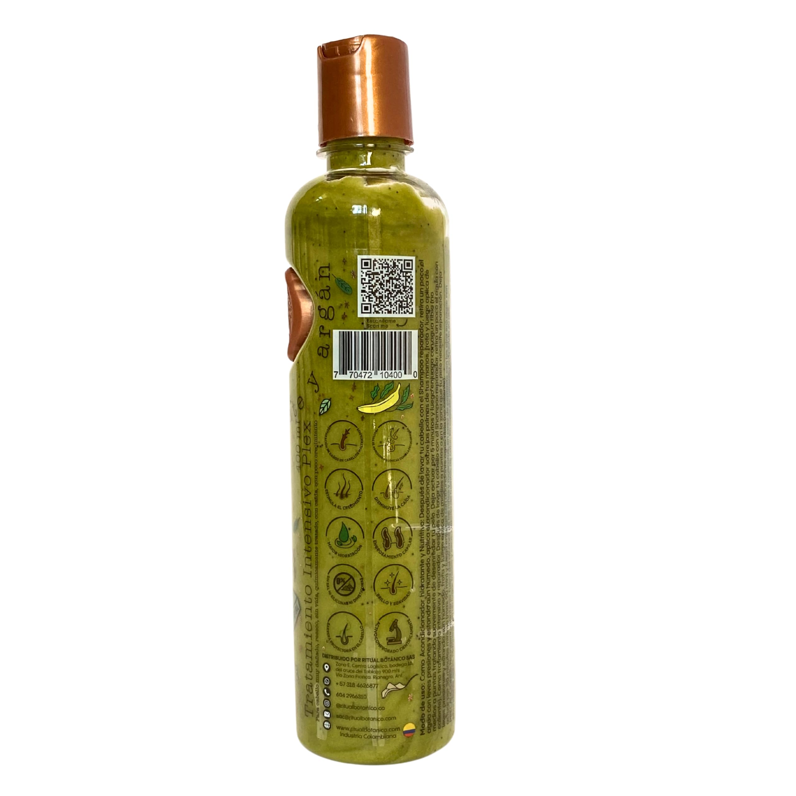 Ritual Botanico Plex chia-flax extract tube-application supports conditioning and manageability.