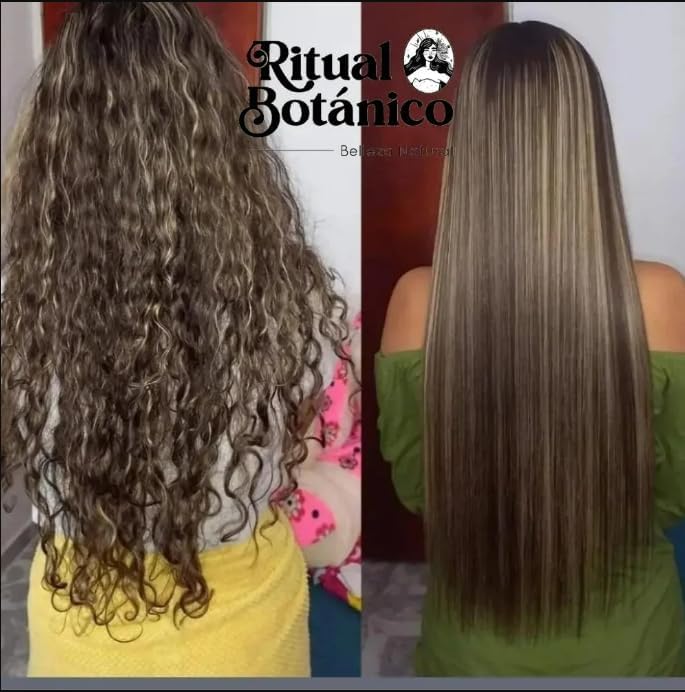 Ritual Botanico Shampoo Step 1 preps hair before treatment.