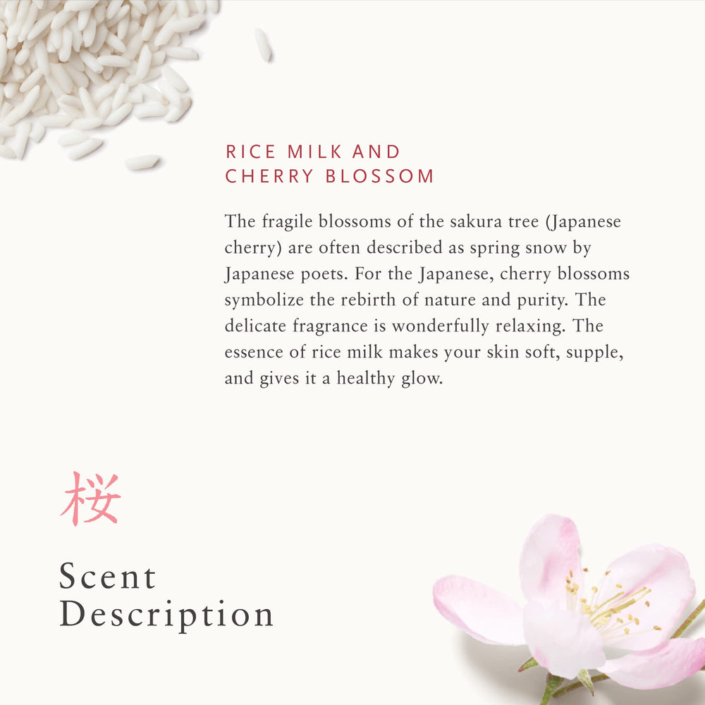 RITUALS Ritual of Sakura body scrub jar conveys luxurious texture.