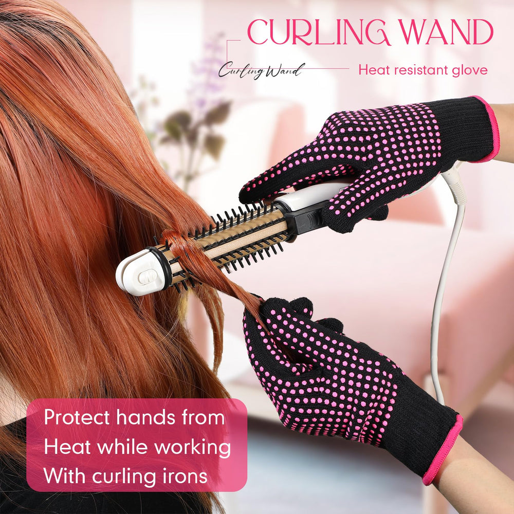 Riyiper heat resistant gloves silicone bumps provide heat protection up to 250C
