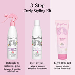 Rizos Curls Curl Cream jar defines curls with shine and frizz control