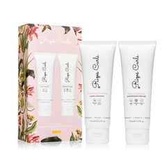 Rizos Curls Hydrating Shampoo bottle shows nourishing oils for scalp and shine