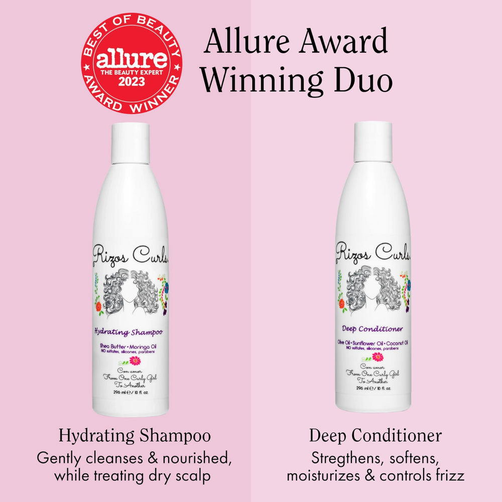 Rizos Curls Deep Conditioner tube provides detangling ease for all curl types