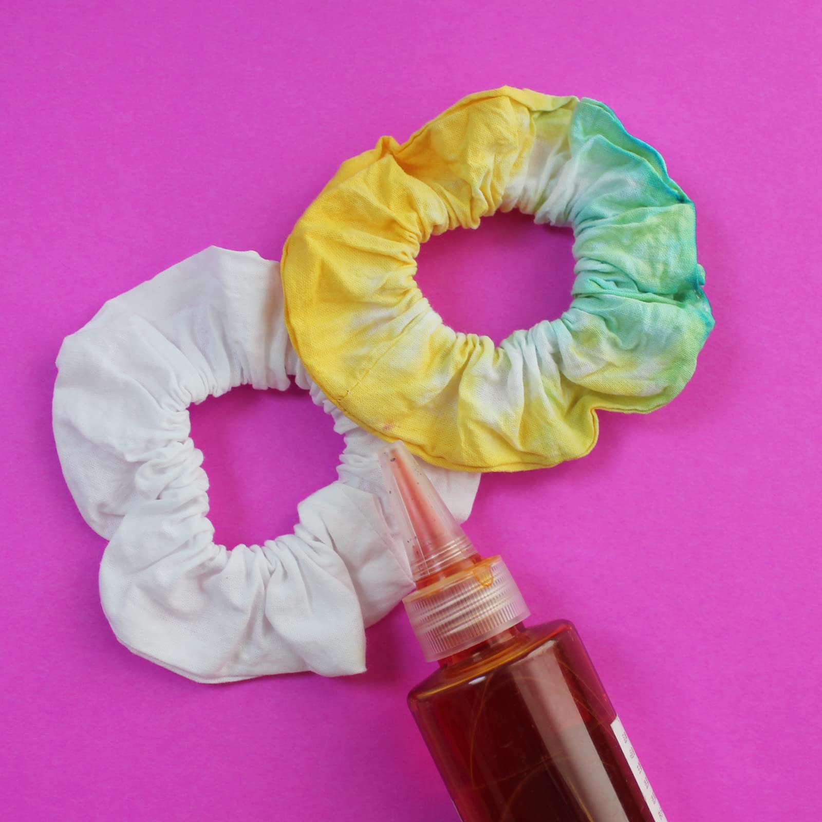 RJMBMUP gift idea presentation showing holiday-ready scrunchies.